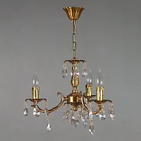 Люстра подвесная Бениса (Benisa) 2226/3 AB Tear drop AMBIENTE by BRIZZI без плафона на 3 лампы, основание бронзовое в стиле классический Люстра подвесная Бениса (Benisa) 2226/3 AB Tear drop AMBIENTE by BRIZZI без плафона на 3 лампы, основание бронзовое в стиле классический